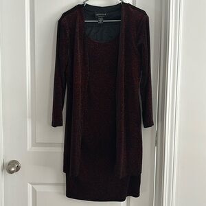 Connected Long Sleeve Dress